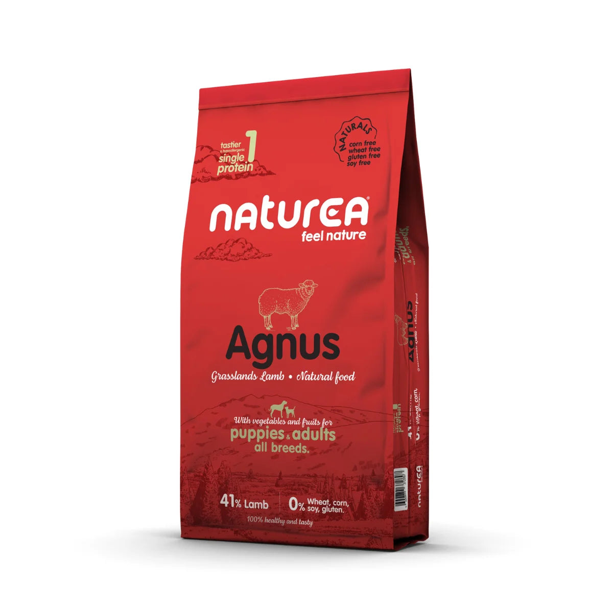 Naturals hundafóður - Agnus Grasslands Lamb 12kg