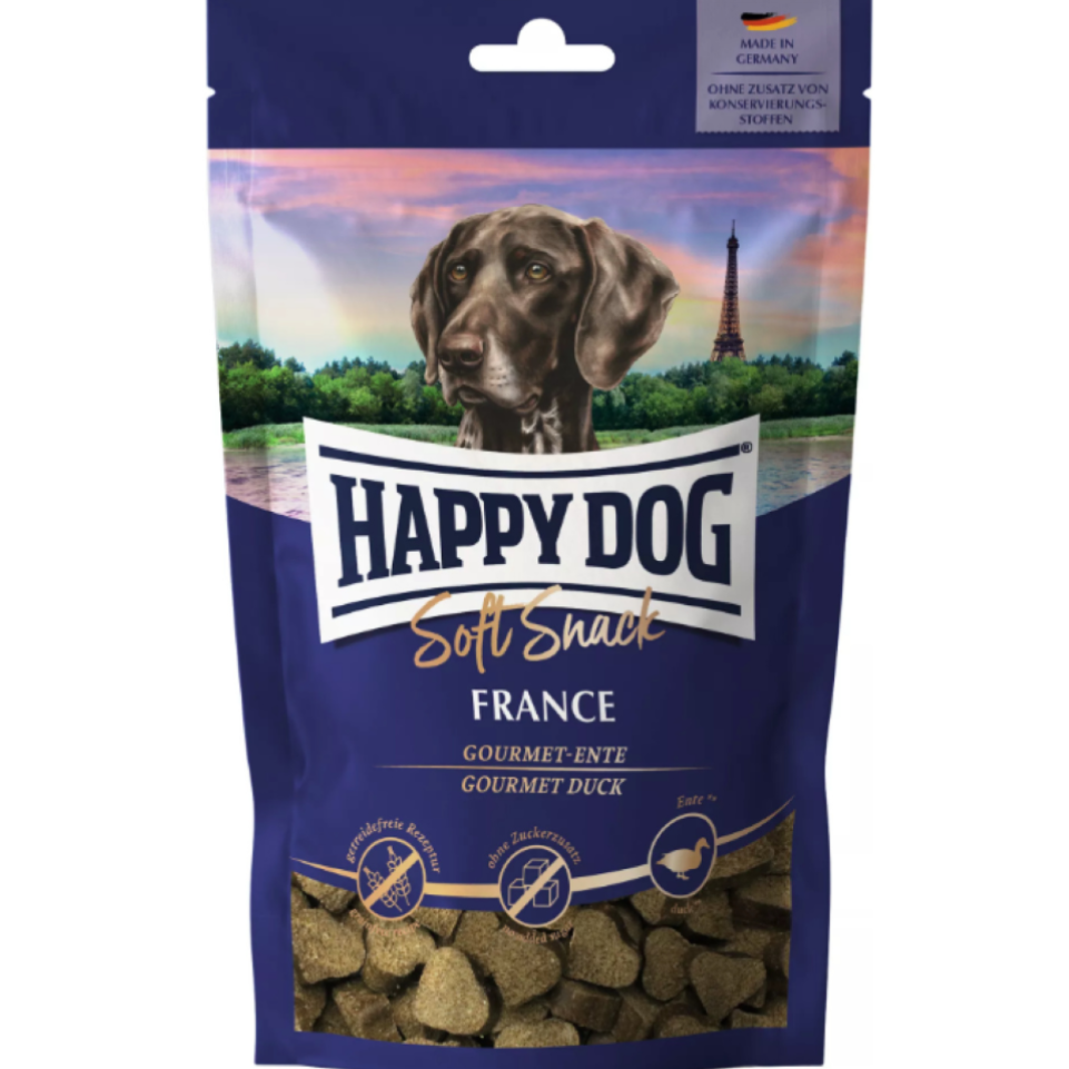 Happy Dog Soft Snack France - Hundanammi með önd