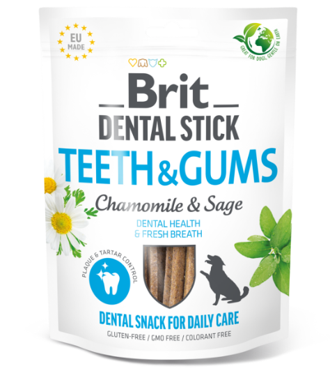 Brit Dental Stick Teeth+gums with Chamomile & Sage