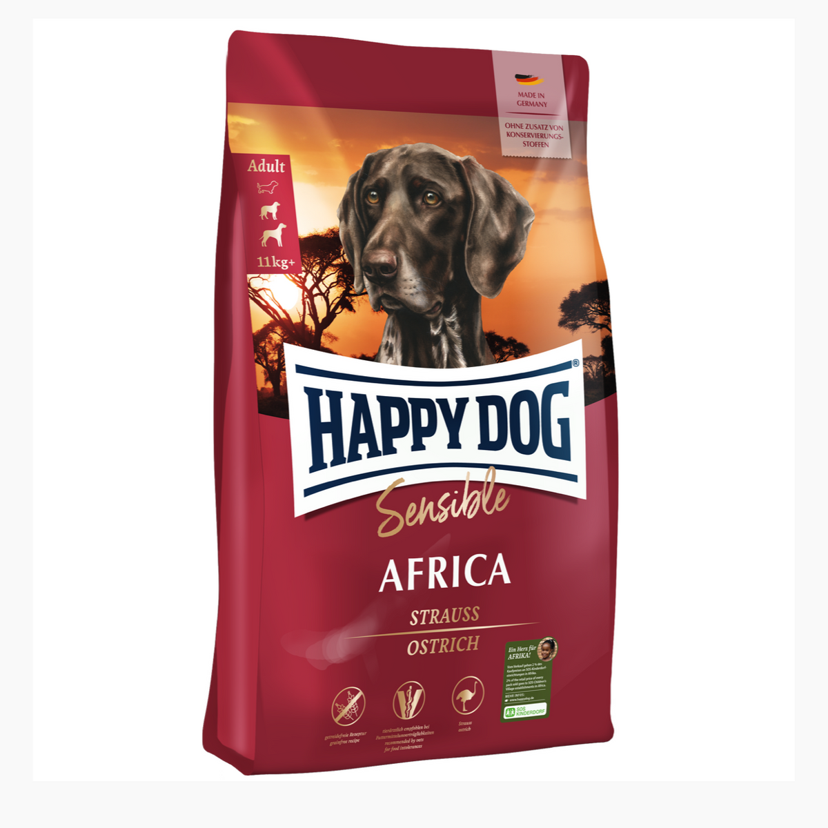 Happy Dog Africa Strútur (sérpöntun)