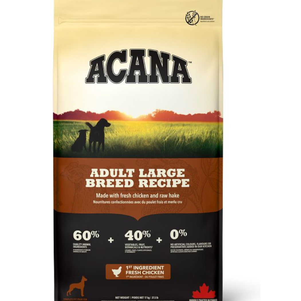 ACANA Adult Large Breed 17kg (sérpöntun)