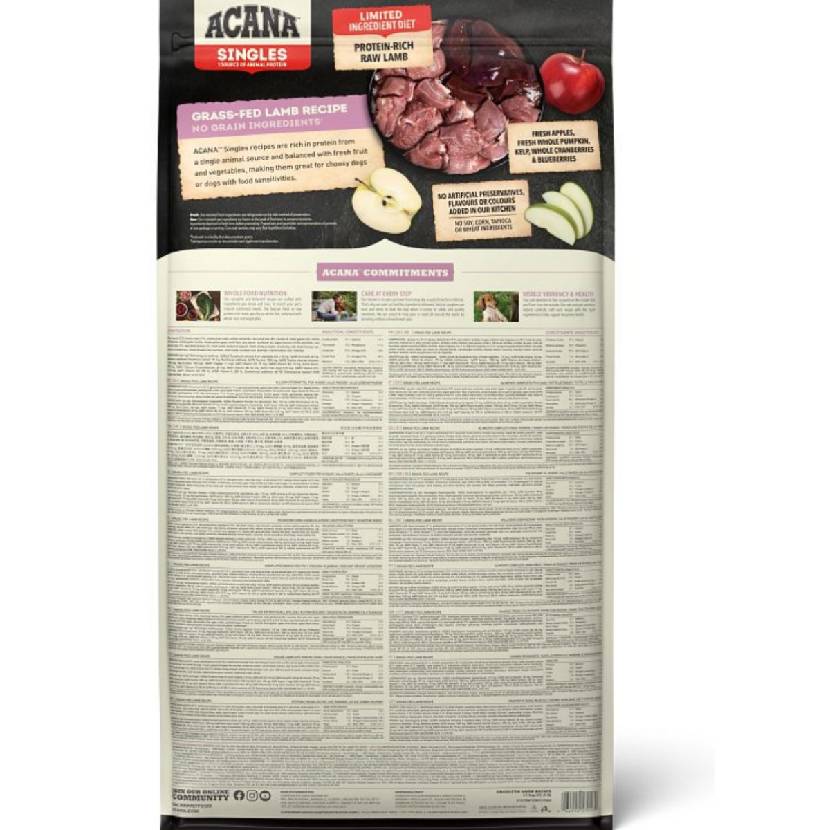 ACANA Grass Fed Lamb (sérpöntun)