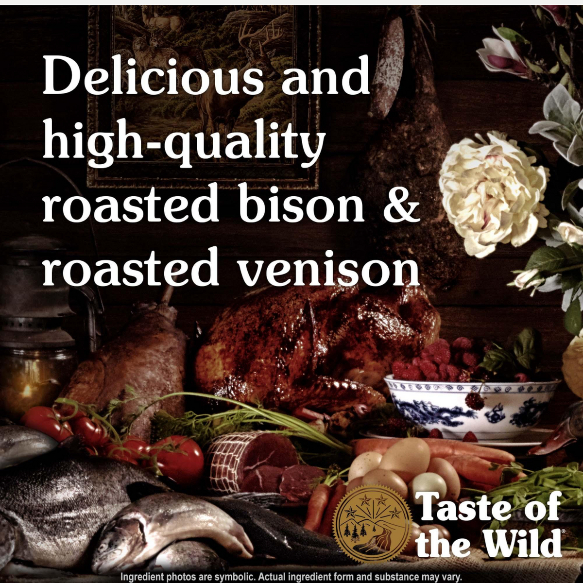 TASTE OF THE WILD, High Prairie hvolpa- og fullorðinsfóður - Vísundakjöt