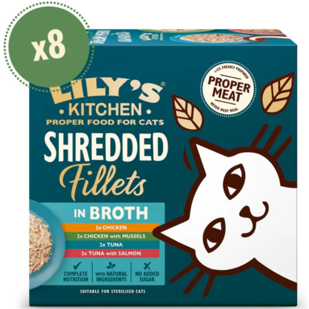 Lily’s Kitchen blautfóður fyrir ketti - Multipacks (sérpöntun)