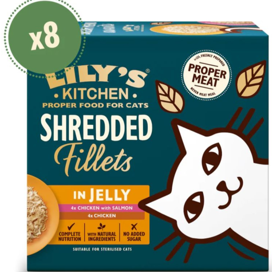 Lily’s Kitchen blautfóður fyrir ketti - Multipacks (sérpöntun)