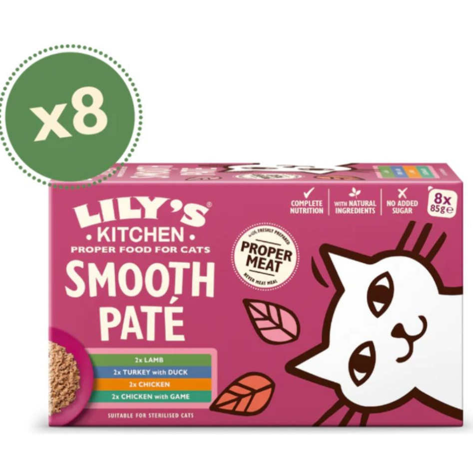 Lily’s Kitchen blautfóður fyrir ketti - Multipacks (sérpöntun)