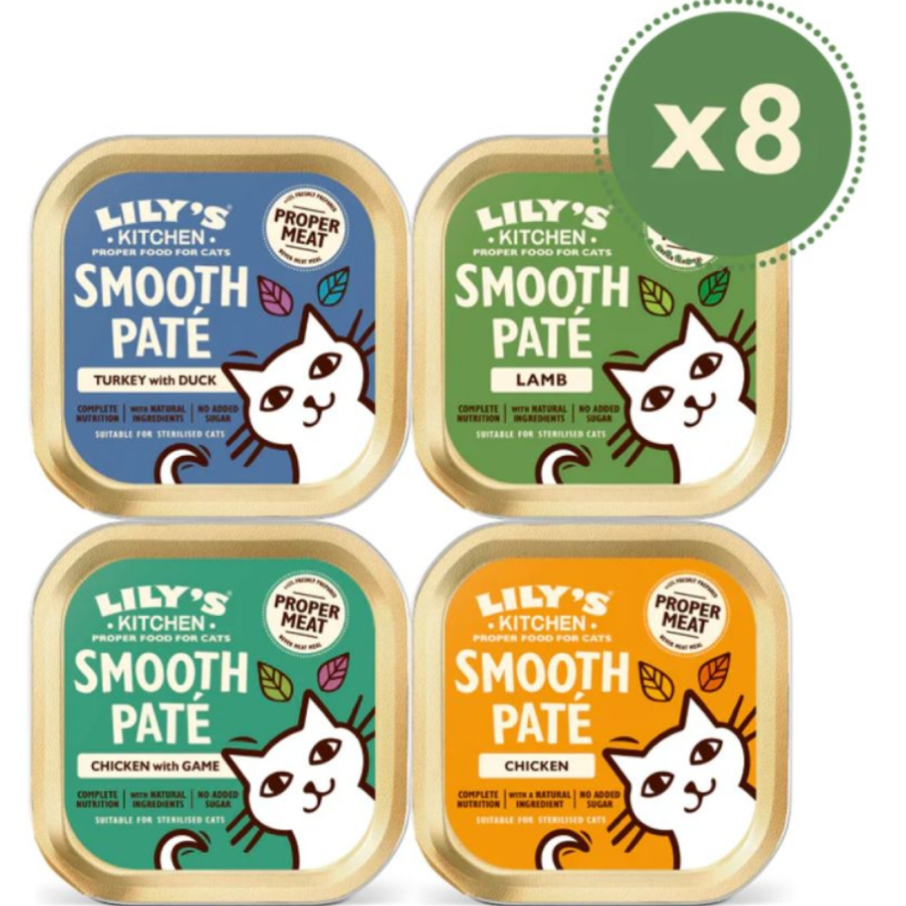 Lily’s Kitchen blautfóður fyrir ketti - Multipacks (sérpöntun)