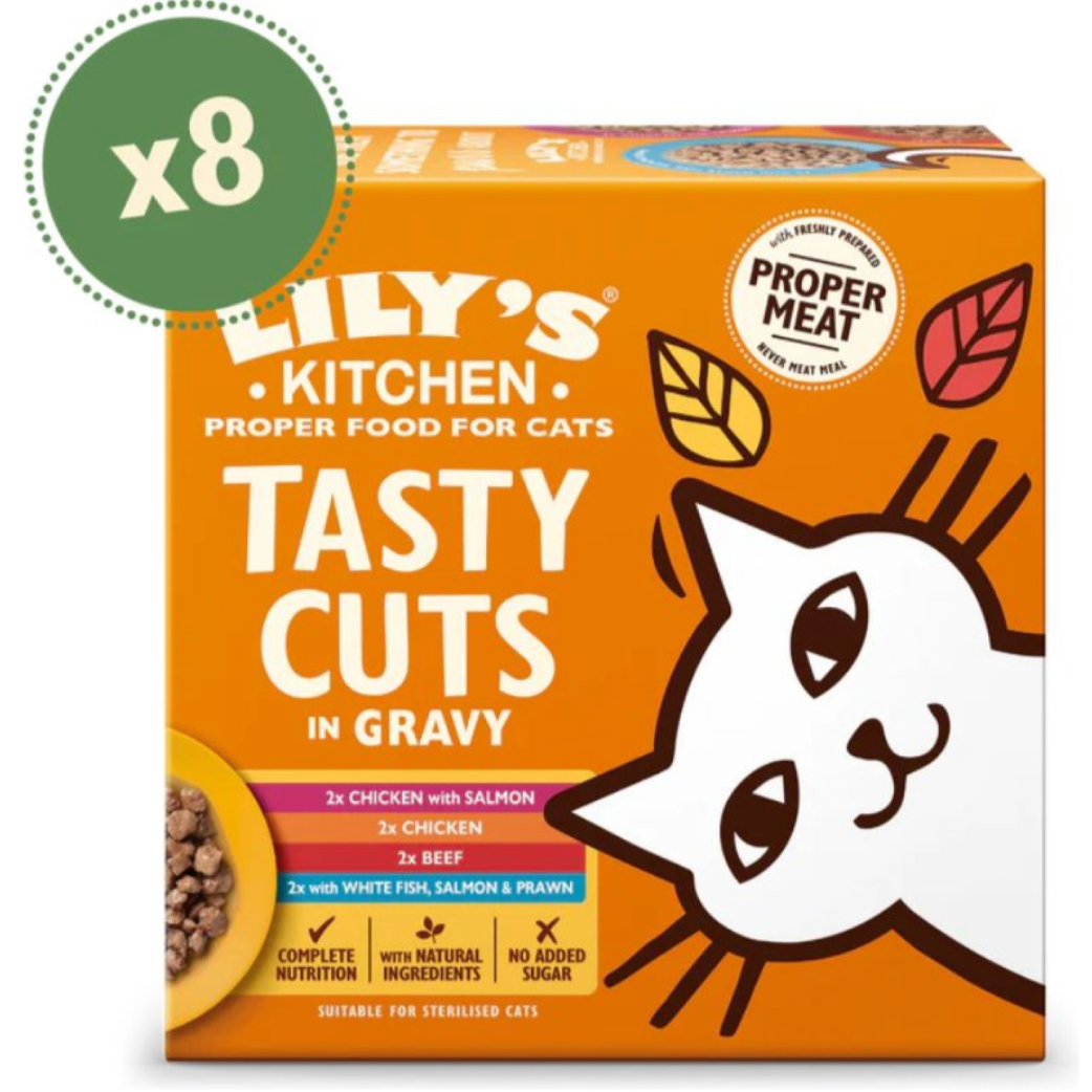 Lily’s Kitchen blautfóður fyrir ketti - Multipacks (sérpöntun)