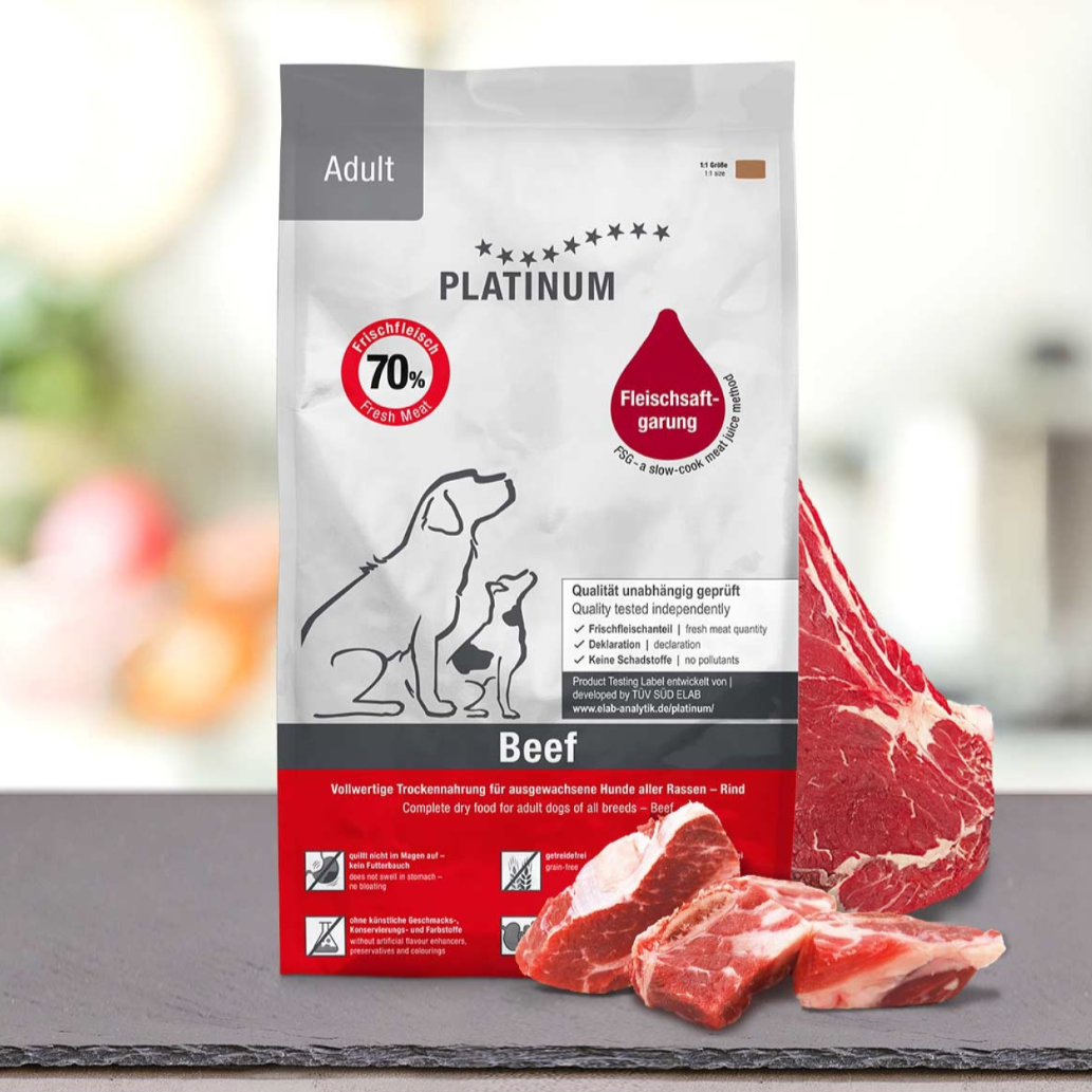 Platinum Adult Beef (sérpöntun)