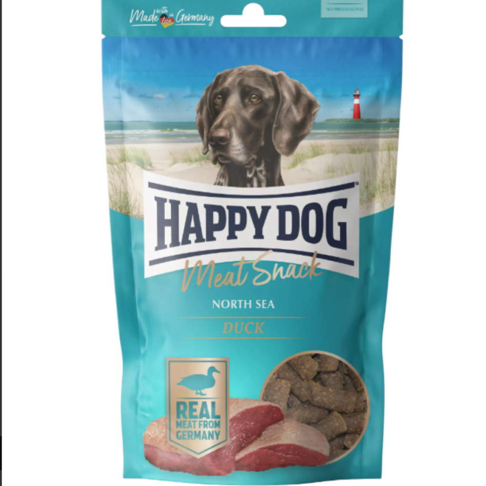 Happy Dog Meat Snack North Sea 75g - Hundanammi með Önd