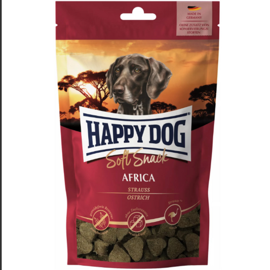 Happy Dog Soft Snack Africa - Hundanammi með Strút
