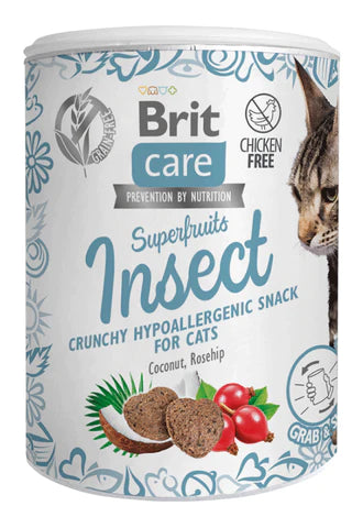 Brit Care Cat Snack Superfruits Insect